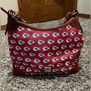 Dooney & Bourke KC Chiefs Logo Shoulder Bag